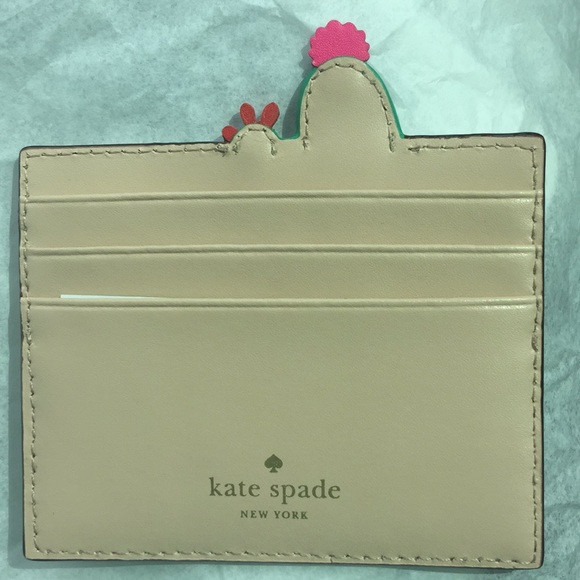 NWT Kate Spade Cactus New Horizons Card Holder - Picture 2 of 6